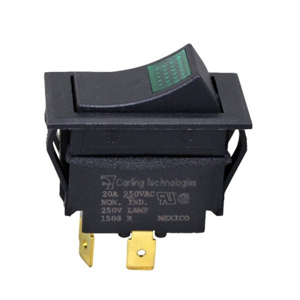 کلید روشن و خاموش | Equivalent On/Off Sealed, Lighted Rocker Switch