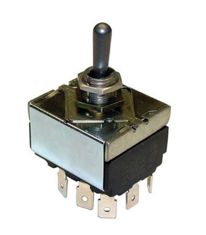 Three-position-oil-filtration-switch